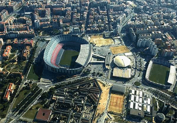 altes Stadiongebiet Nou Camp (vor Espai Barça)